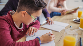 Child Doing Homework