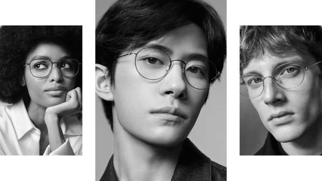 People With Different Face Shapes Wearing Lindberg Glasses