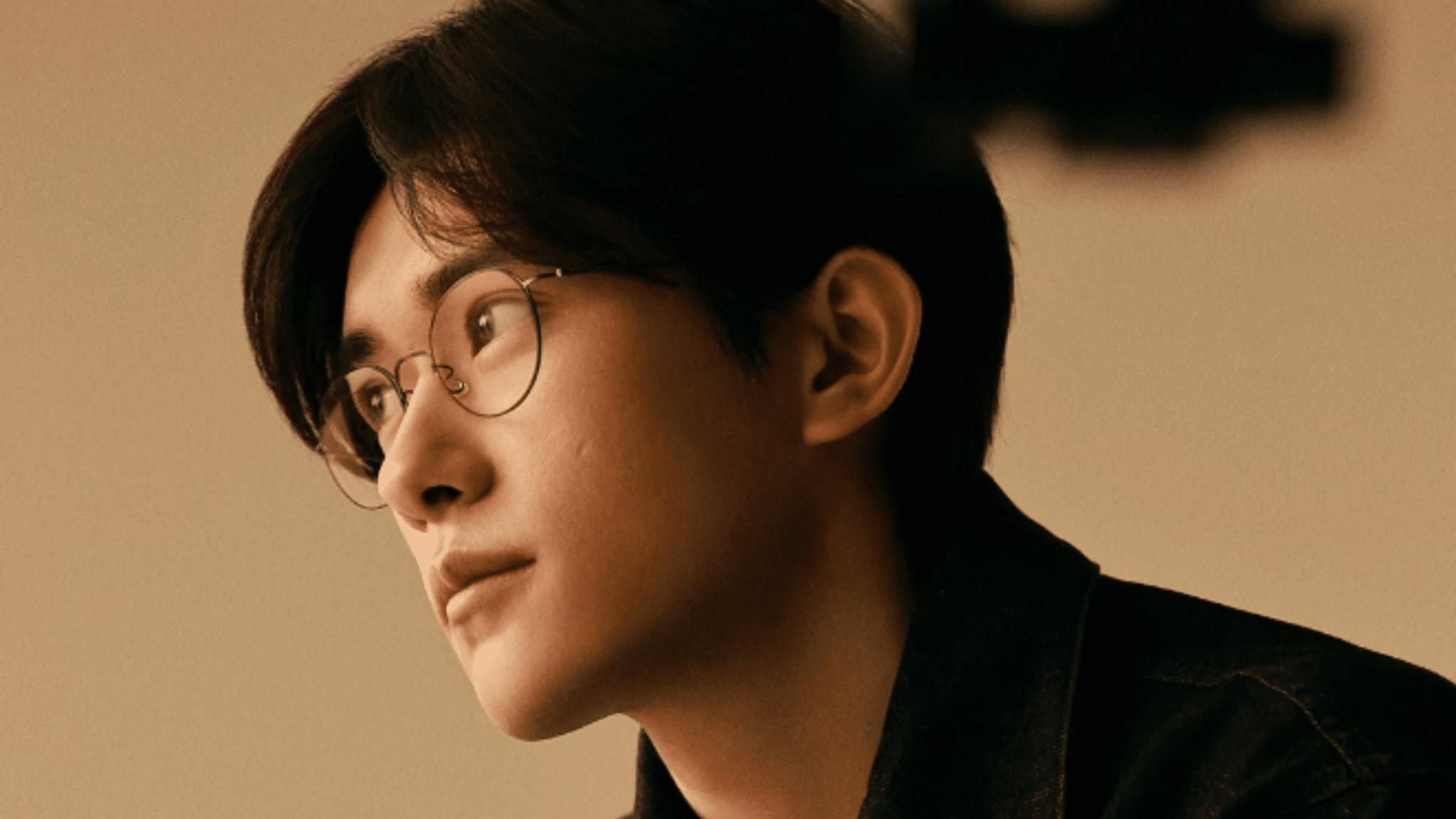 Person Wearing Lindberg Glasses