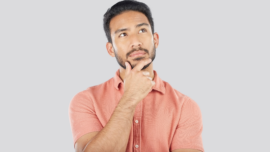 Man Wondering Whether Astigmatism & Myopia Are The Same