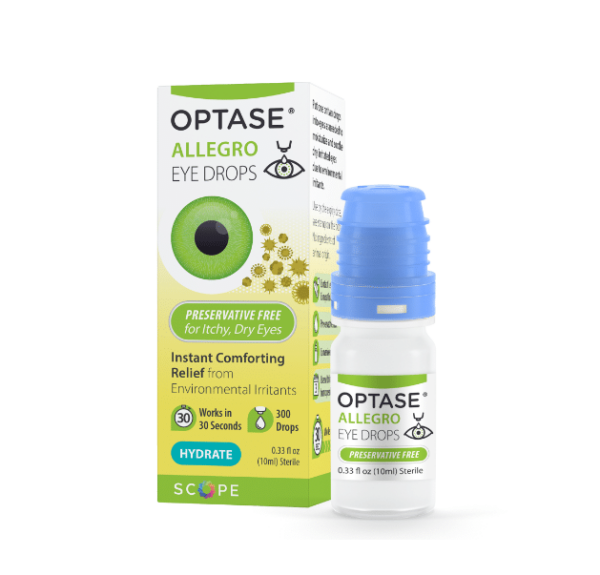 A Fast Acting, Drug Free Drop that provides a First line of Defense against Allergy-Related Dry Eye